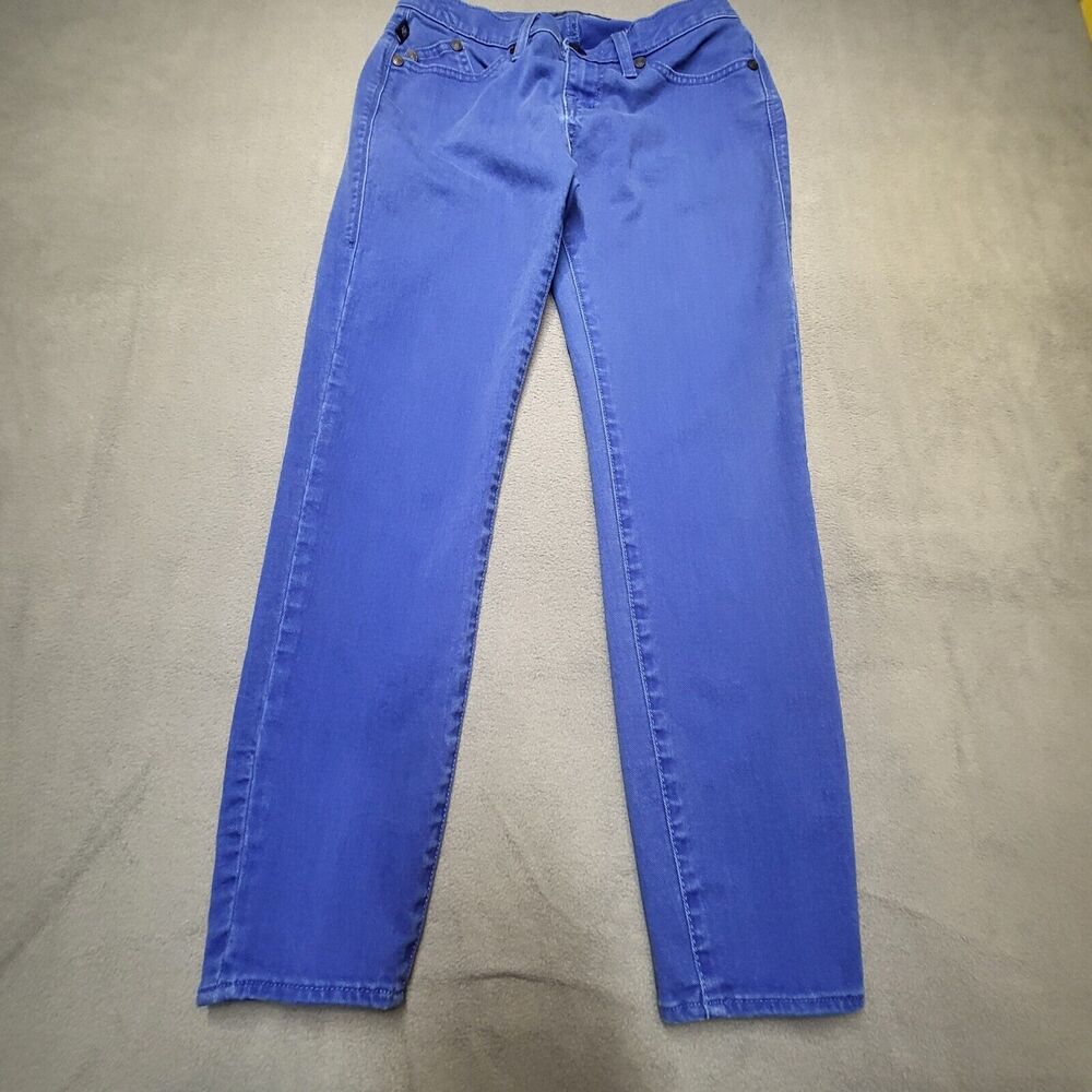 Rock Republic Jeans Womens 6 Blue Hamburg Straight Leg Stretch